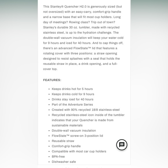 Stanley 30oz Tumbler - Picture 4 of 8